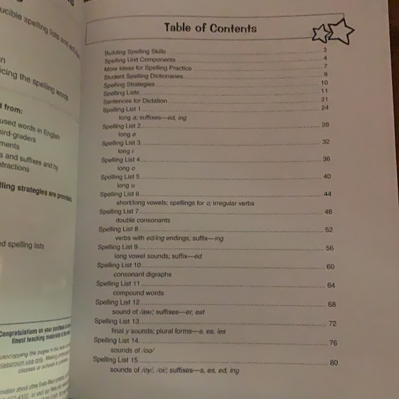 Grade 3 Building Spelling Skills - Picture 3 of 4